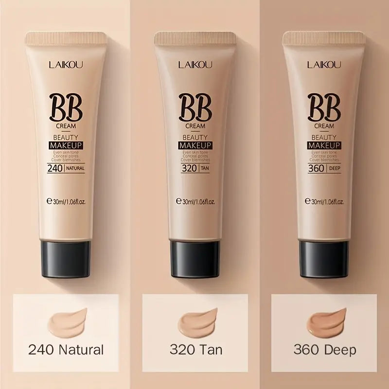 LAIKOU Su Geçirmez BB Krem - Tam Kapatıcı Fondöten 30ml